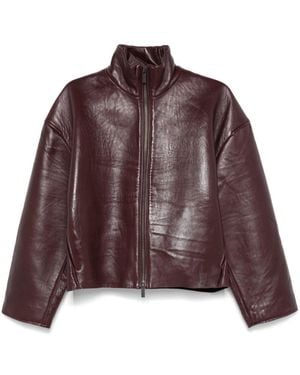 Remain Leather Jacket - Brown