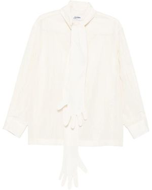 Jean Paul Gaultier Neutrals Tops - White