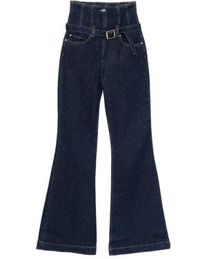 デニム・ジーパン PINKO Women Denim Pants 103857A2H6Z99 Black Balloon-fit jeans in soft bull denim PINKO → Shop Online