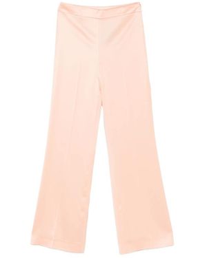 Twinset Wide-Leg Palazzo Trousers - Pink