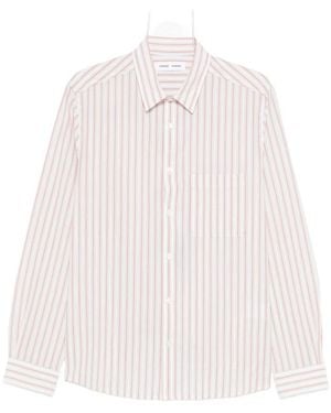 Samsøe & Samsøe Saryan X Striped Pocket Shirt - White