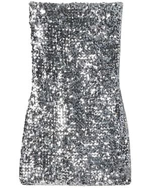Gucci Sequin Mini Dress - Grey
