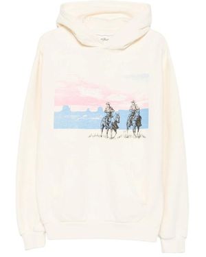 One Of These Days Graphic-Print Hoodie - White