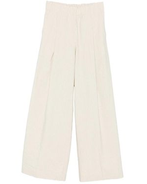 Dries Van Noten Wide Trousers - White