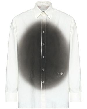 MM6 by Maison Margiela Spray Print Shirt - Grey