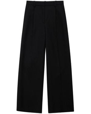 Anine Bing Pleated Pants - Black
