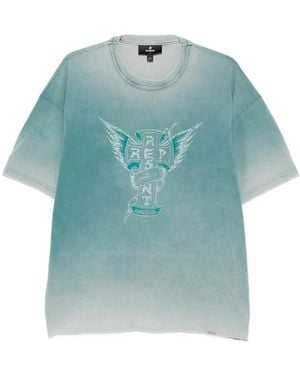 Represent Westside Graphic-Print T-Shirt - Blue