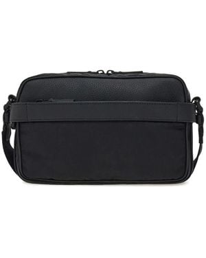 Ferragamo Gancini-Buckle Shoulder Bag - Black