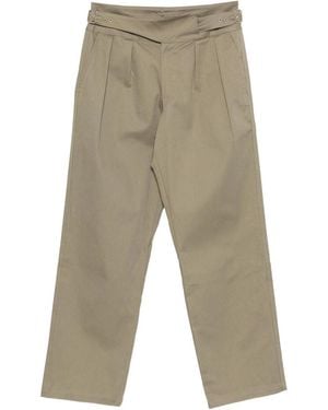 GIMAGUAS Pleated Belted Trousers - Grey