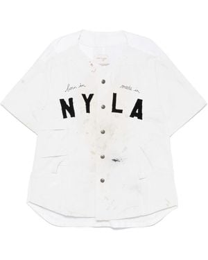 Greg Lauren Painter Shirt - White