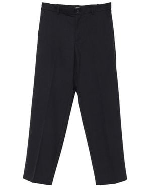 A.P.C. A. P.C. Straight-Leg Tailored Trousers - Black