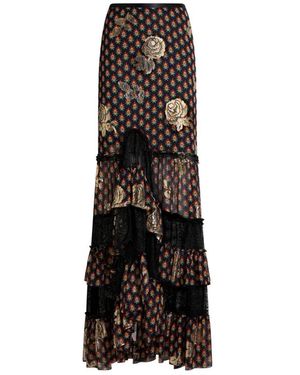 Etro Silk Skirt - Black
