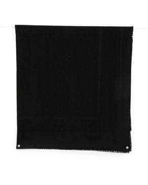 Elisabetta Franchi Wool Scarf - Black