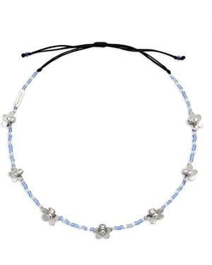 Marc Jacobs Necklace Daisy Beaded - Metallic