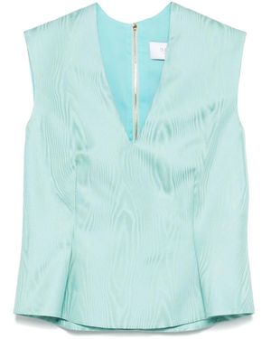 DE SANTIS Patterned Top - Blue