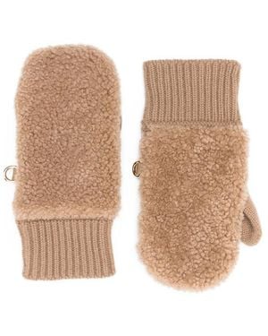 小物 Archive Miu Miu Mouton Gloves Brown Miu Miu Gloves for Women | Online Sale up to 46% off | Lyst