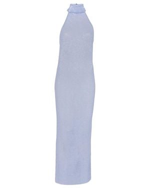 LIDEE Woman Casablanca Sequin-Embellished Maxi Dress - Blue