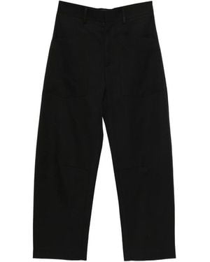 Nili Lotan Patch Pocket Trousers - Black