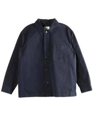 Saint Laurent Jackets - Blue