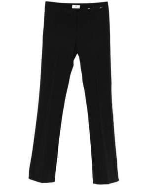 Elisabetta Franchi Flared Trousers - Black