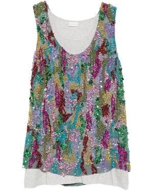 Dries Van Noten T-Shirts & Vests - Blue
