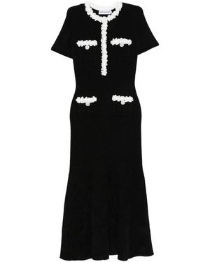 Self-Portrait Dresses - Black