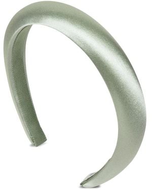 Jennifer Behr Tori Satin Headband - Green