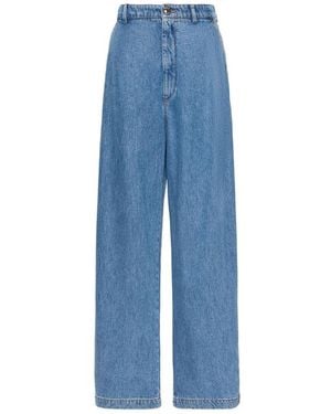 Sportmax Wide-Leg Jeans - Blue
