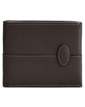 Tod's Leather Wallet - Black