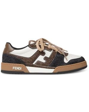 Fendi Logo Trainers - Multicolour