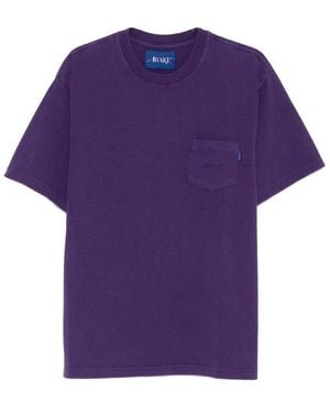 Awake Couture Chest-Pocket T-Shirt - Purple
