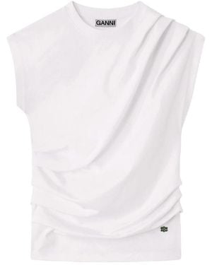 Ganni Top - White