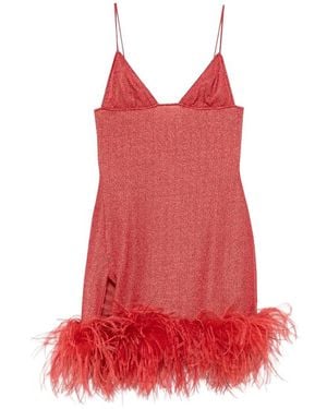 Oséree Dress Lurex - Red