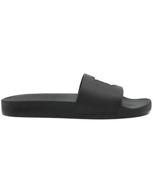 Amiri Slip-On Rubber Slides - Black