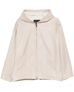 Simonetta Ravizza Cambridge Hooded Jacket - Natural