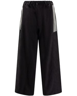 Y-3 Stripe Trousers - Black