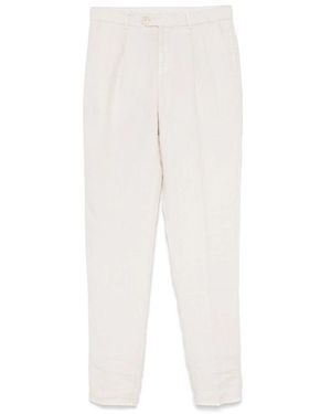 Brunello Cucinelli Neutrals Trousers - White