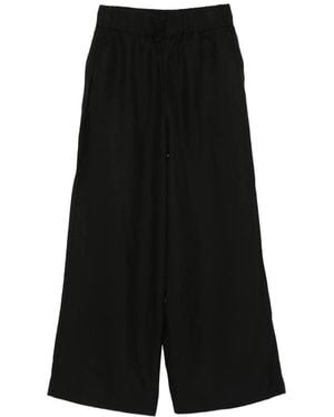 JC Sophie Elasticated Palazzo Trousers - Black