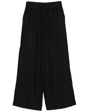 JC Sophie Elasticated Palazzo Trousers - Black