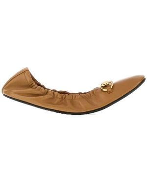 Gucci Ballet Flats - Brown
