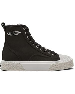 Marc Jacobs Cotton Rubber Trainers - Black