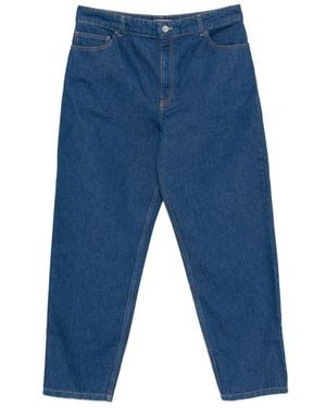 Maison Kitsuné Loose-Fit Jeans - Blue