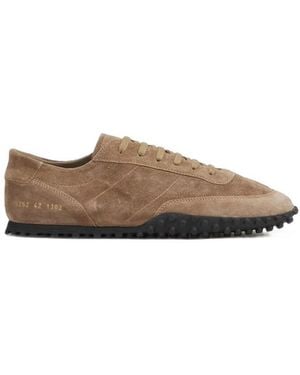Common Projects Suede Track Sneakers - Brown