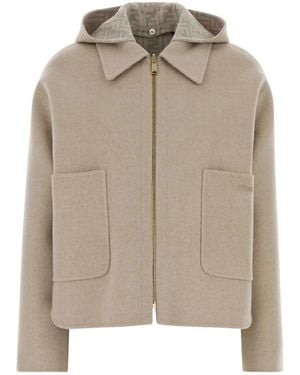 Fendi Jackets - Natural