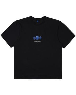 Adererror Lolly Print-Detail T-Shirt - Black