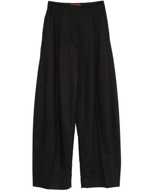 Thelatest Billie Wide-Leg Trousers - Black