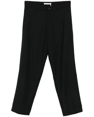 Samsøe & Samsøe Straight-Leg Tailored Pants - Black