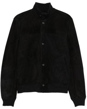 Eraldo Suede Jacket - Black