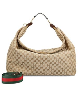 Gucci Neutrals Tote Bags - Multicolour