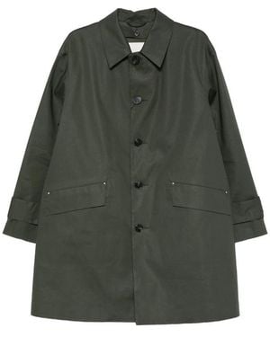 Mackintosh Humbie Button-Up Coat - Green